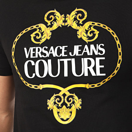 Versace Jeans Couture - Tee Shirt Renaissance B3GVA7EB-30311 Noir