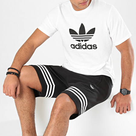 Adidas Originals - Short Jogging Outline FM3877 Noir Blanc