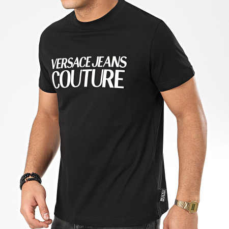 Versace Jeans Couture - Tee Shirt B3GVA7X1-30324 Noir Blanc