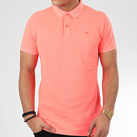 Petrol Industries - Polo Manches Courtes 900 Rose Fluo