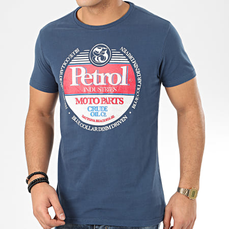 Petrol Industries - Tee  Shirt 600 Bleu Marine