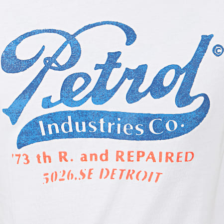 Petrol Industries - Tee Shirt 601 Blanc