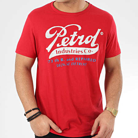 Petrol Industries - Tee Shirt 601 Rouge