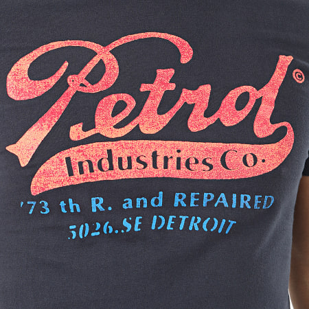 Petrol Industries - Tee Shirt 601 Bleu Marine