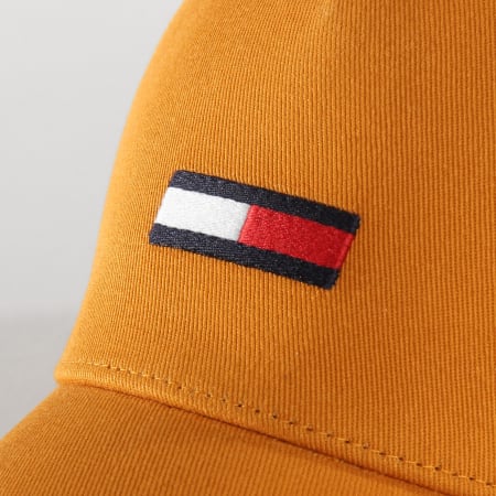 Tommy Jeans - Casquette Baseball Flag 5190 Orange
