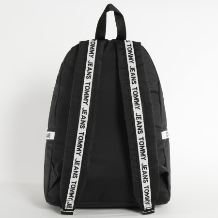 Tommy Jeans - Sac A Dos Logo Tape Backpack Nylon 5534 Noir
