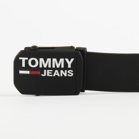 Tommy Jeans - Ceinture Plaque Leather 5560 Noir
