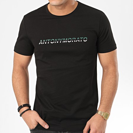 Antony Morato - Tee Shirt Sport The Green Lin MMKS01754 Noir
