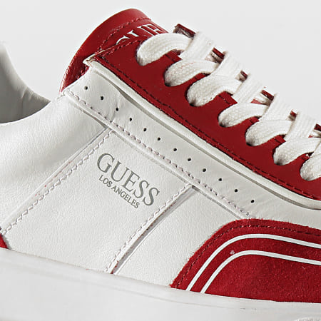 Guess - Baskets FM6NETLEAL12 White Red