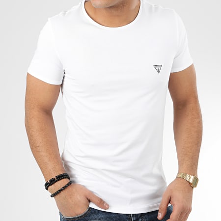 Guess - Camiseta U97M00-JR003 Blanca