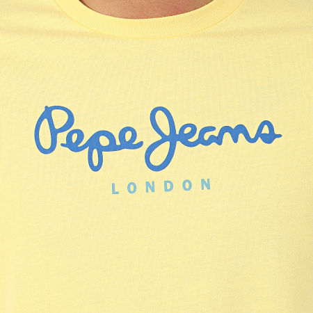 Pepe Jeans - Tee Shirt Eggo PM500465 Jaune