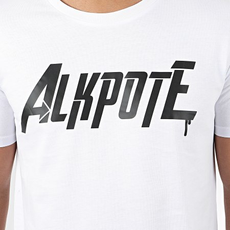 Al K Pote - Tee Shirt Alvenger Blanc