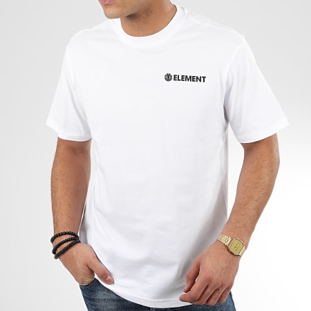 Element - Tee Shirt Blazin Chest Blanc