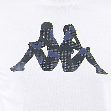Kappa - Tee Shirt Giermo 311116W Blanc