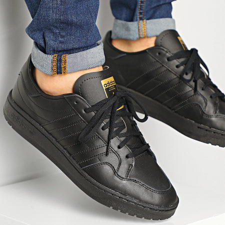 Adidas Originals - Baskets Team Court EF6050 Core Black Footwear White