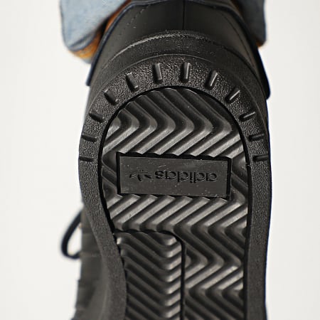 Adidas Originals - Baskets Team Court EF6050 Core Black Footwear White