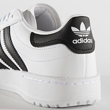 Adidas Originals - Baskets Femme Team Court EF6815 Footwear White Core Black