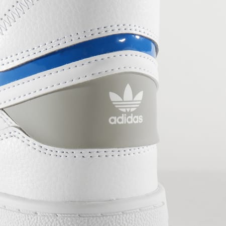 Adidas Originals - Baskets Montantes Drop Step EF7137 Footwear White Met Grey Glo Blue