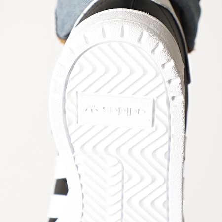 Adidas Originals - Baskets Team Court EF6048 Core Black Footwear White