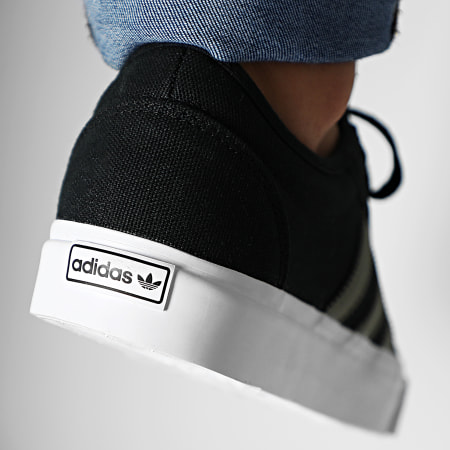 Adidas Originals - Baskets Adi-Ease EG2485 Core Black Footwear White Legacy Green