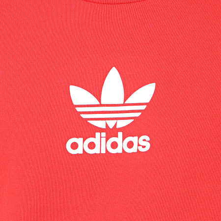 Adidas Originals - Tee Shirt FM9922 Rouge Blanc