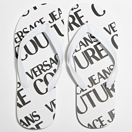Versace Jeans Couture - Tongs Flip Flop E0YVBSQ7 Blanc