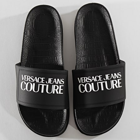 Versace Jeans Couture - Claquettes Slide E0YVBSQ2 Noir