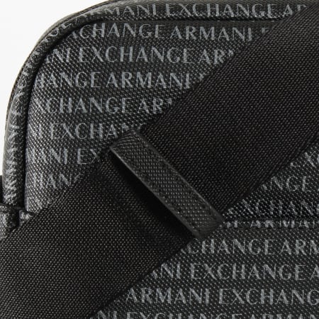 Armani Exchange - Sacoche Zip Top Reporter Noir