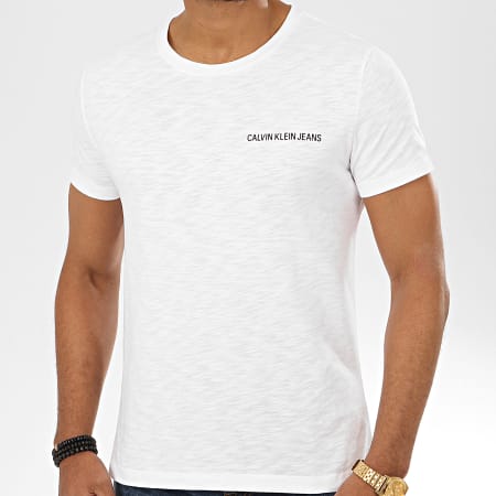 Calvin Klein - Tee Shirt 2753 Blanc