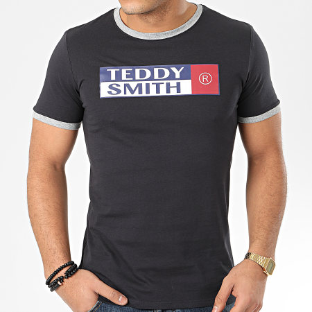 Teddy Smith - Tee Shirt Tozo Bleu Marine