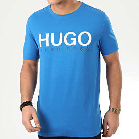 HUGO - Tee Shirt Dolive 202 50424999 Bleu Roi