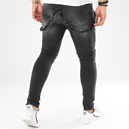 Classic Series - Jean Skinny DH-2907 Gris Anthracite