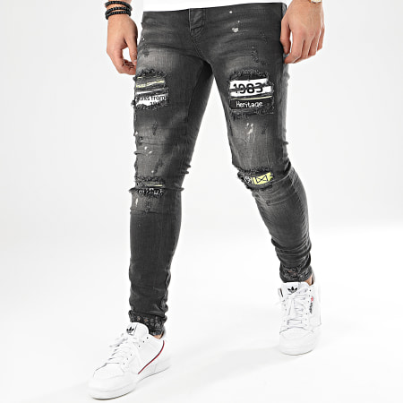 Classic Series - Jean Skinny DHZ-2952 Gris Anthracite