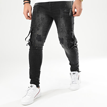 Classic Series - Jean Skinny DH-2972 Gris Anthracite