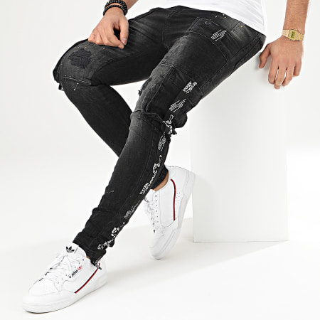 Classic Series - Jean Skinny DH-2972 Gris Anthracite