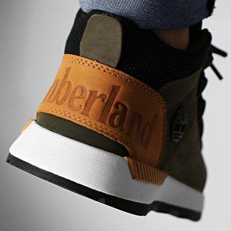 timberland baskets sprint trekker a24ab black nubuck wheat