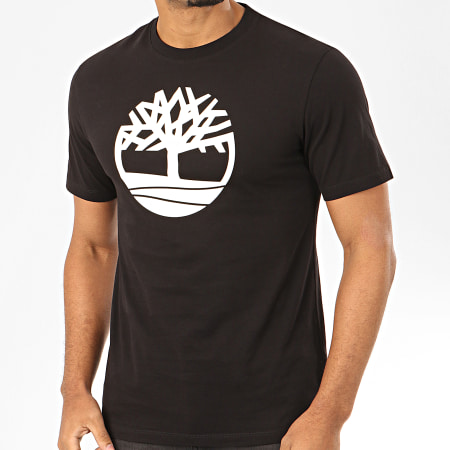 Timberland - Tee Shirt KR Brand Tree 2CGA Noir
