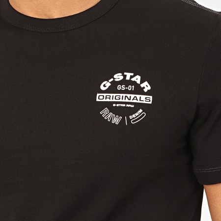 G-Star - Tee Shirt Originals Logo D16377-336 Noir