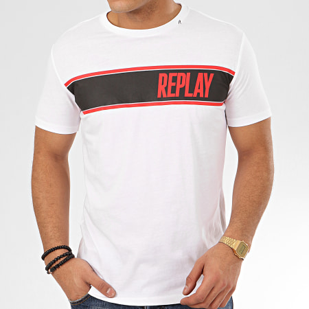 Replay - Tee Shirt M3004 Blanc