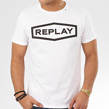 Replay - Tee Shirt M3058 Blanc