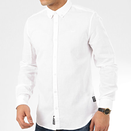 Kaporal - Chemise Manches Longues Wolf Blanc