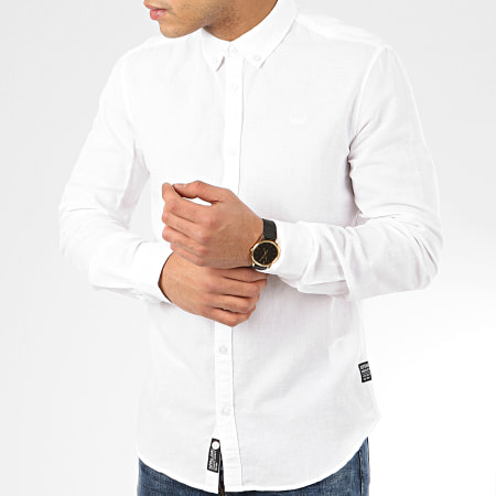 Kaporal - Chemise Manches Longues Wolf Blanc
