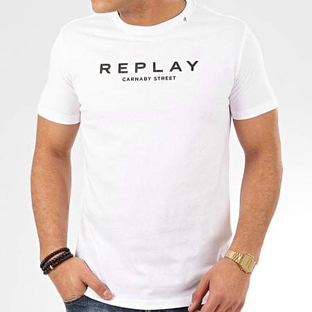 Replay - Tee Shirt M3006 Blanc