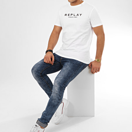 Replay - Tee Shirt M3006 Blanc
