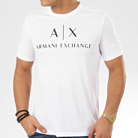 Armani Exchange - Tee Shirt 8NZTCJ-Z8H4Z Blanc