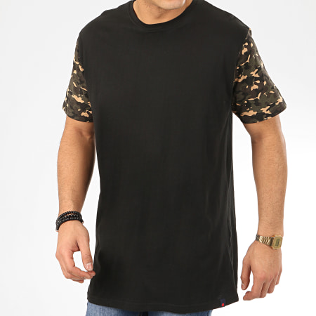 Classic Series - Tee Shirt Oversize Camouflage Noir