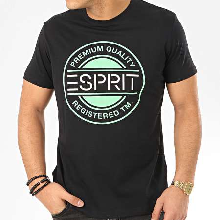 Esprit - Tee Shirt 990EE2K305 Noir