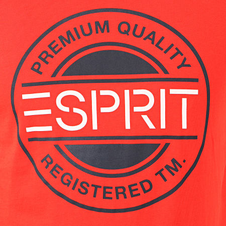 Esprit - Tee Shirt 990EE2K305 Rouge