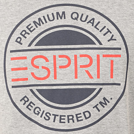 Esprit - Tee Shirt 990EE2K306 Gris Chiné