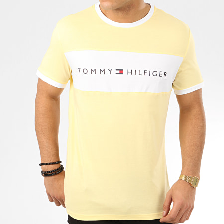 Tommy Hilfiger - Tee Shirt Logo Flag 1170 Jaune